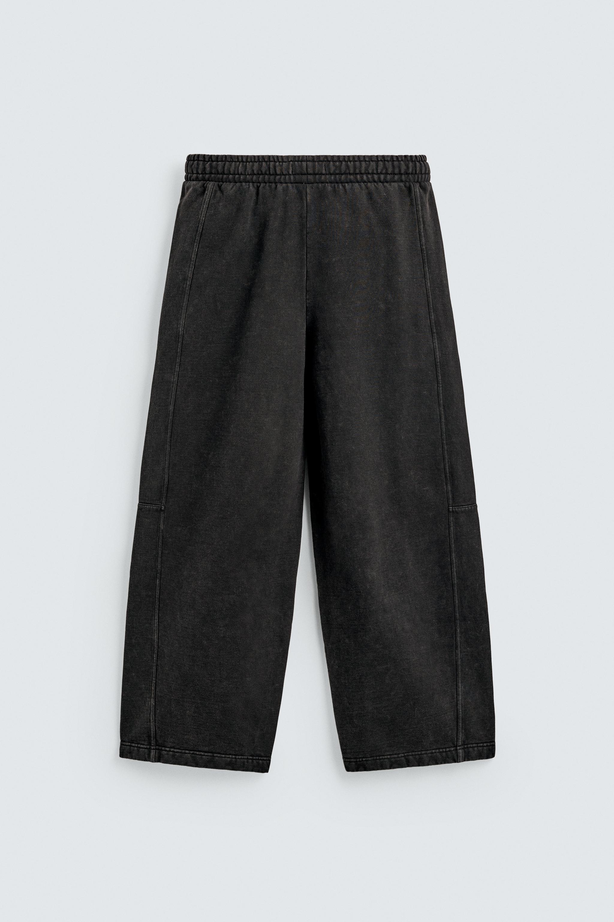 PANTALON JOGGER COUPE BALLON DÉLAVÉ